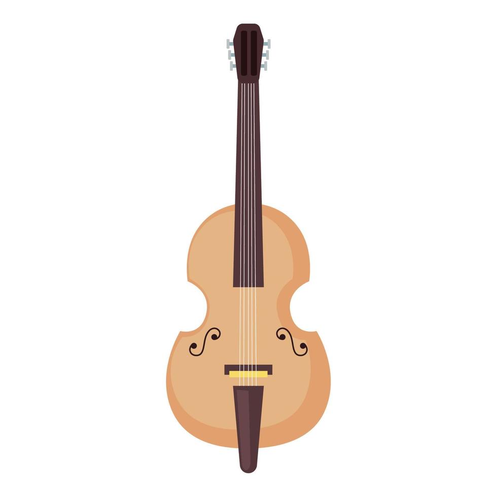 instrumento musical violonchelo vector