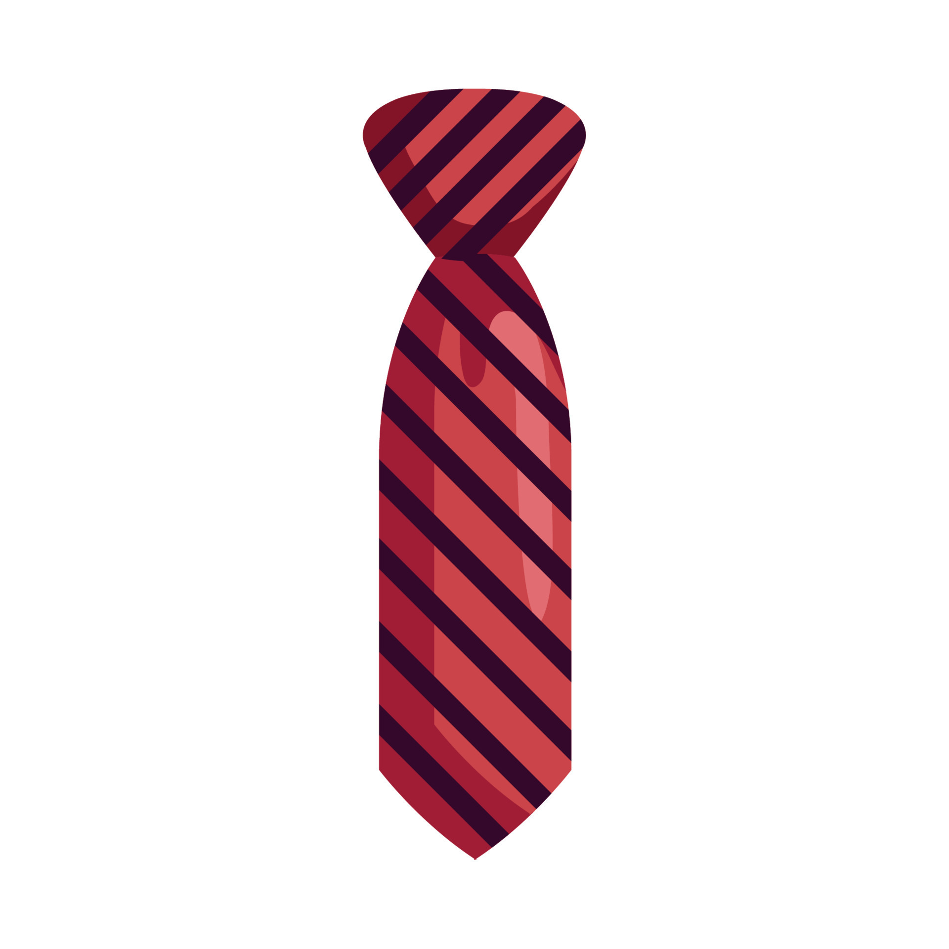 striped elegant tie 11263395 Vector Art at Vecteezy