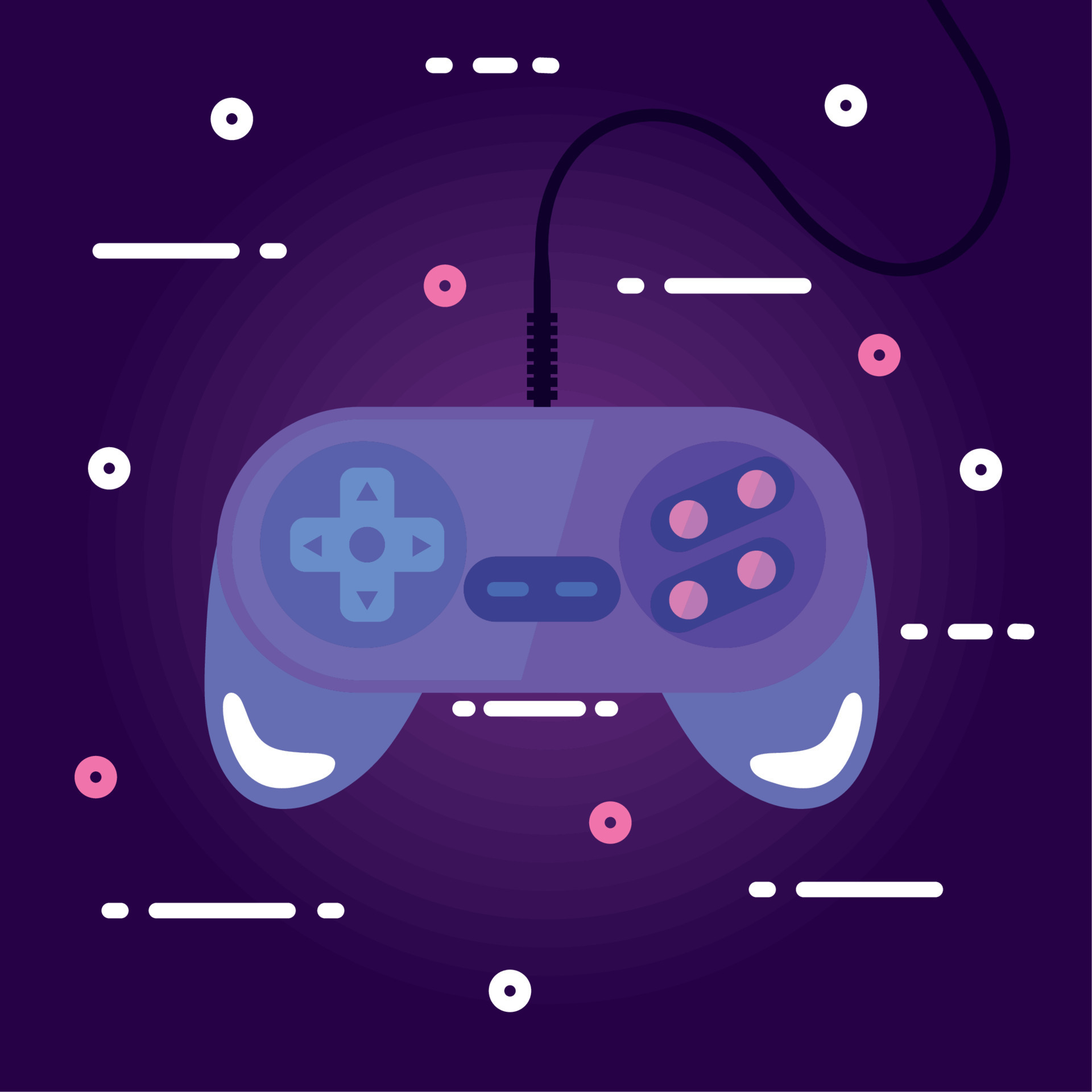 video game control poster 11263398 Vector Art at Vecteezy