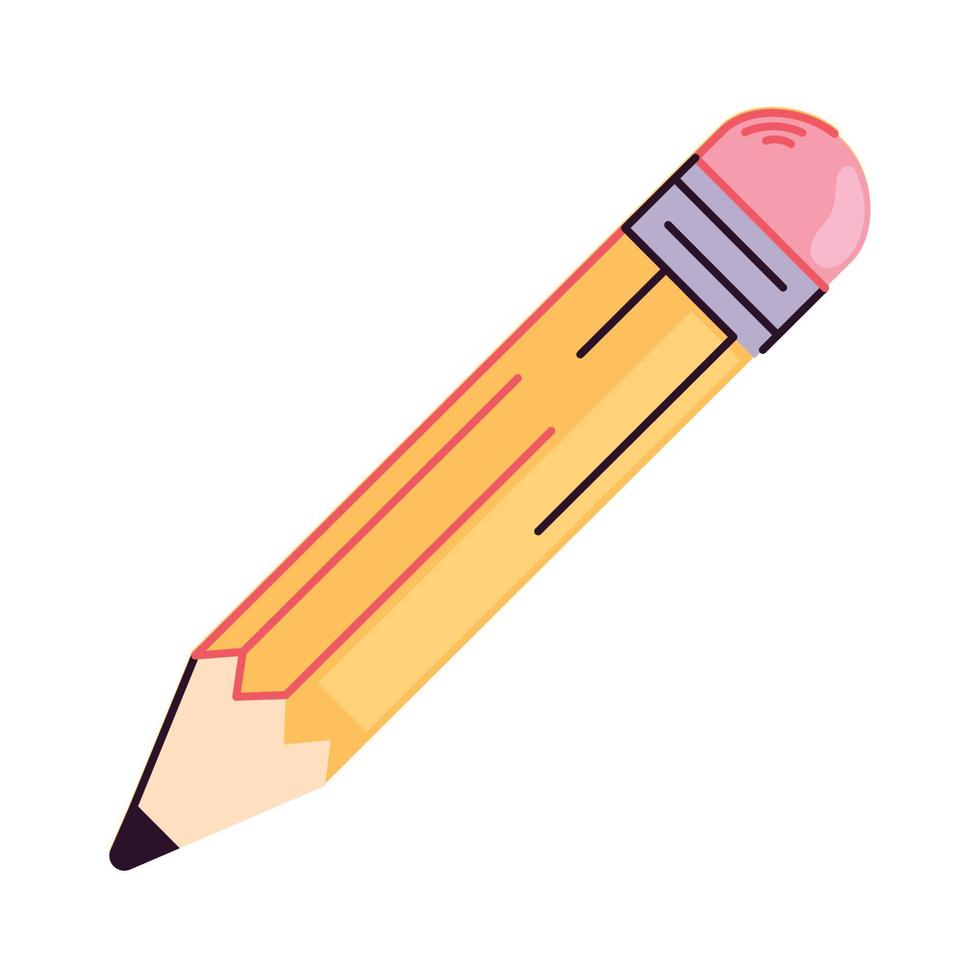pencil graphite supply vector
