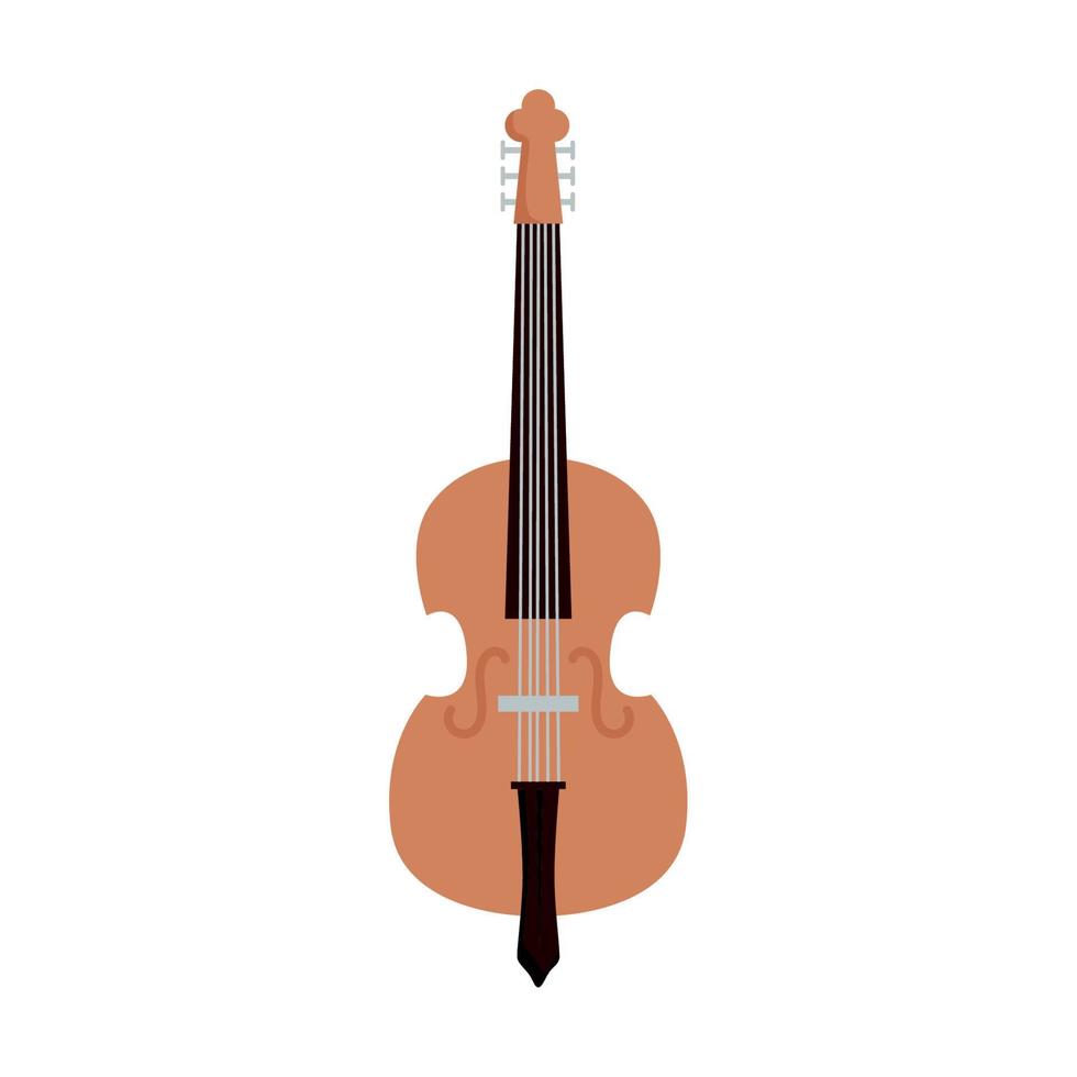 instrumento musical violonchelo vector