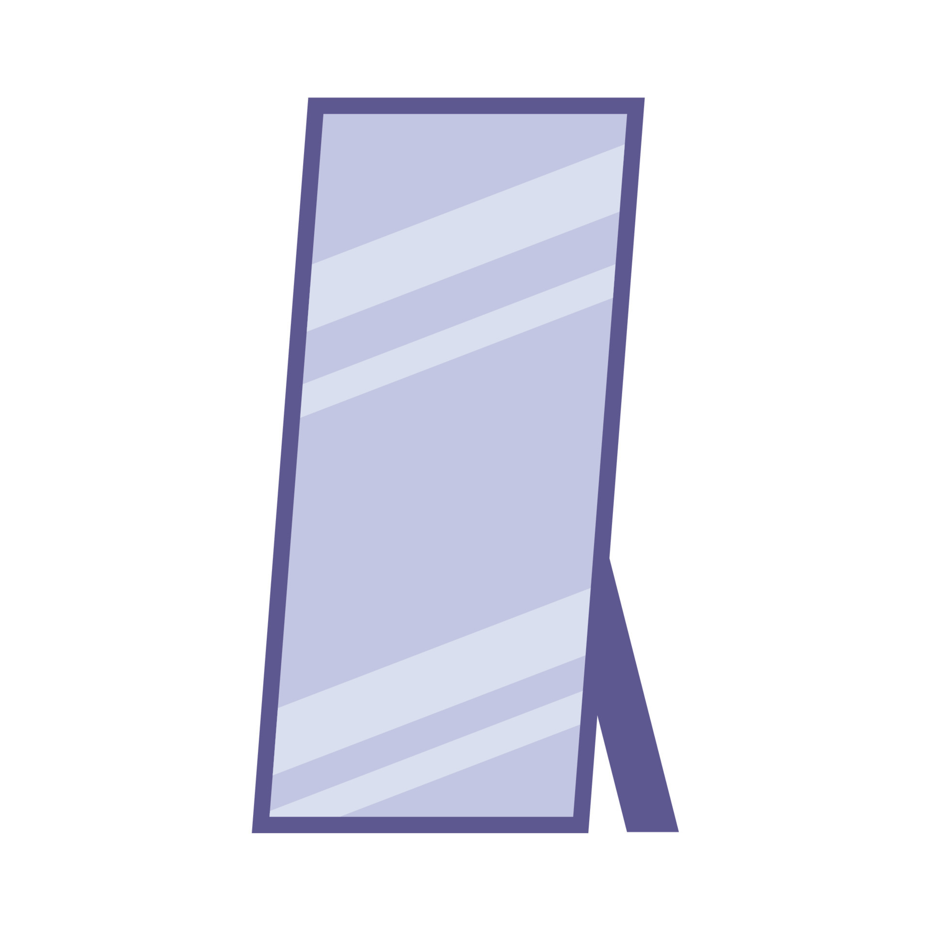 full body mirror 11263588 Vector Art at Vecteezy