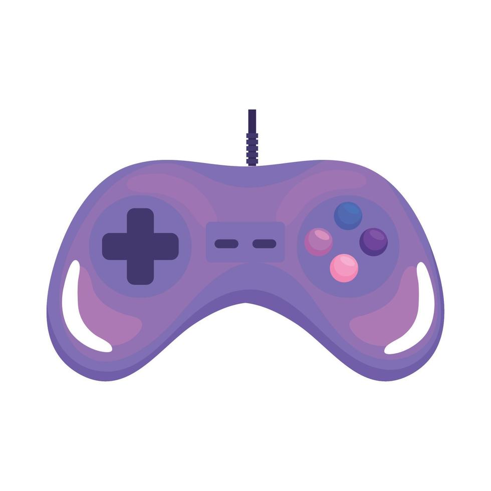 purple video game control vector