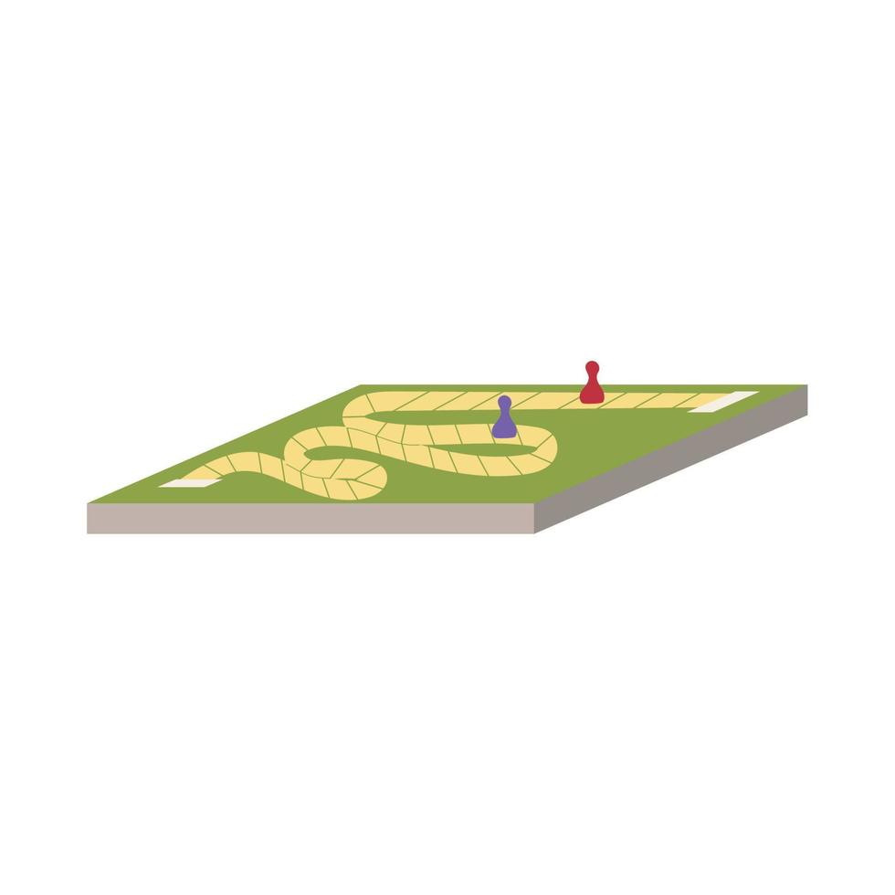 ladder game board vector
