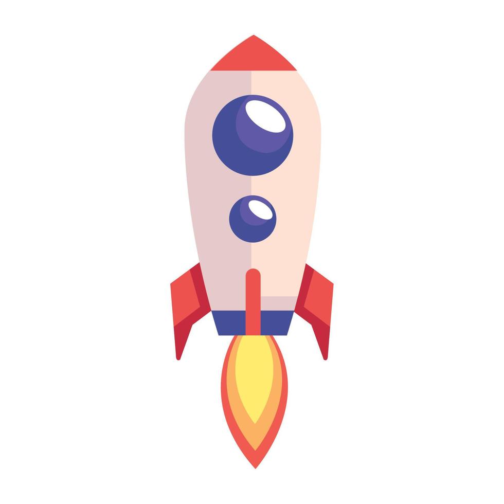 rocket launcher start up vector