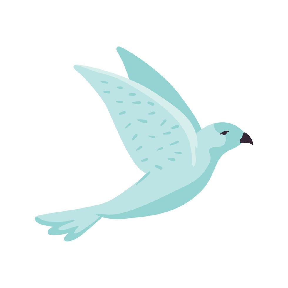 dove bird flying vector