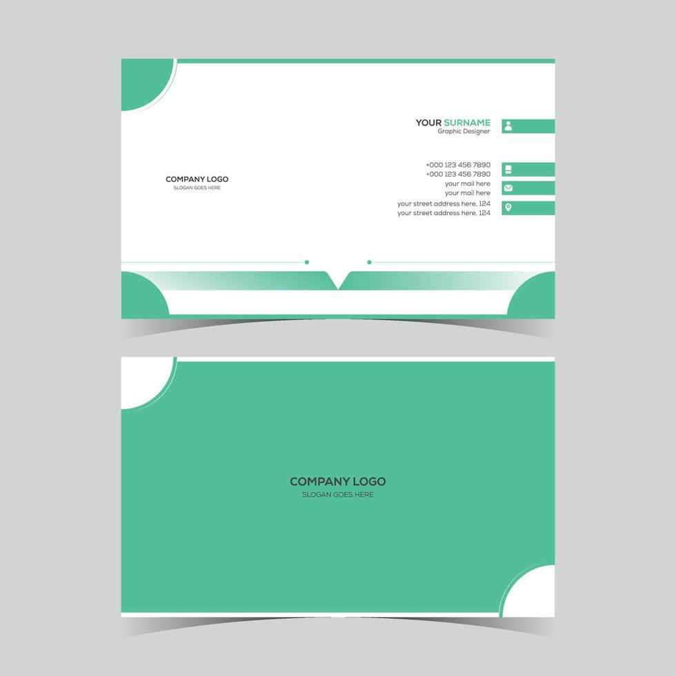 Business card templates vector