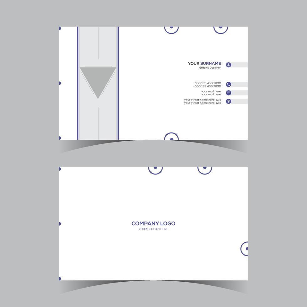 Business card templates vector