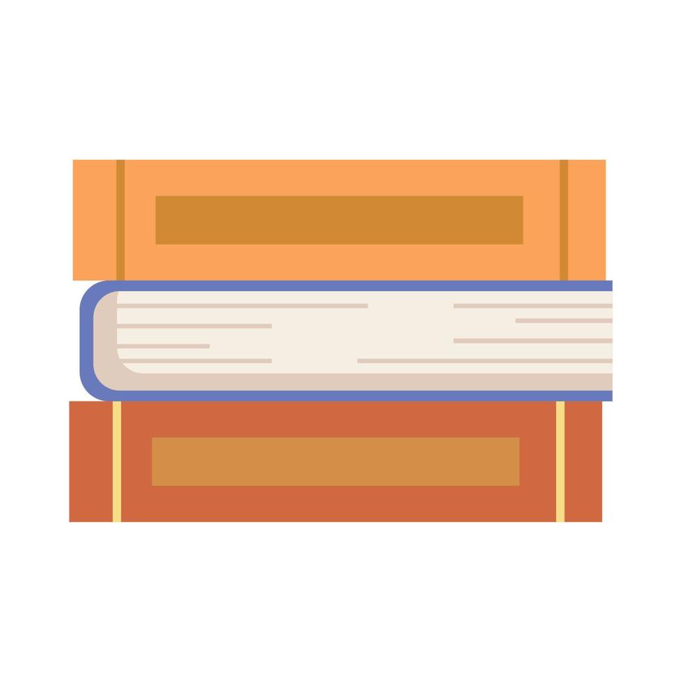 pile text books vector
