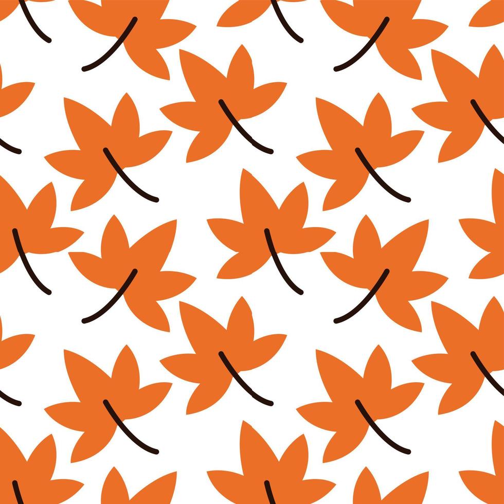 maple leaf seamless pattern for print, textile, background vector