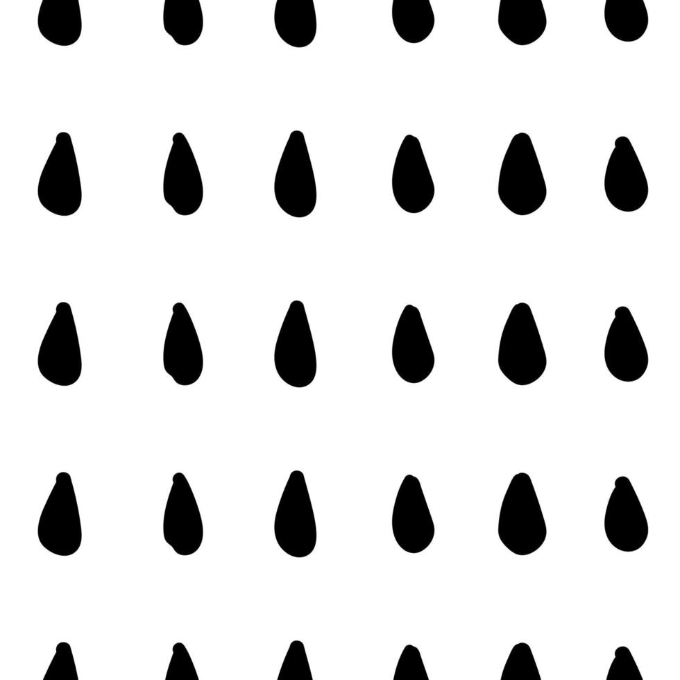 patrón geométrico simple dibujado a mano. puntos abstractos, guiones, círculos, en negro vector