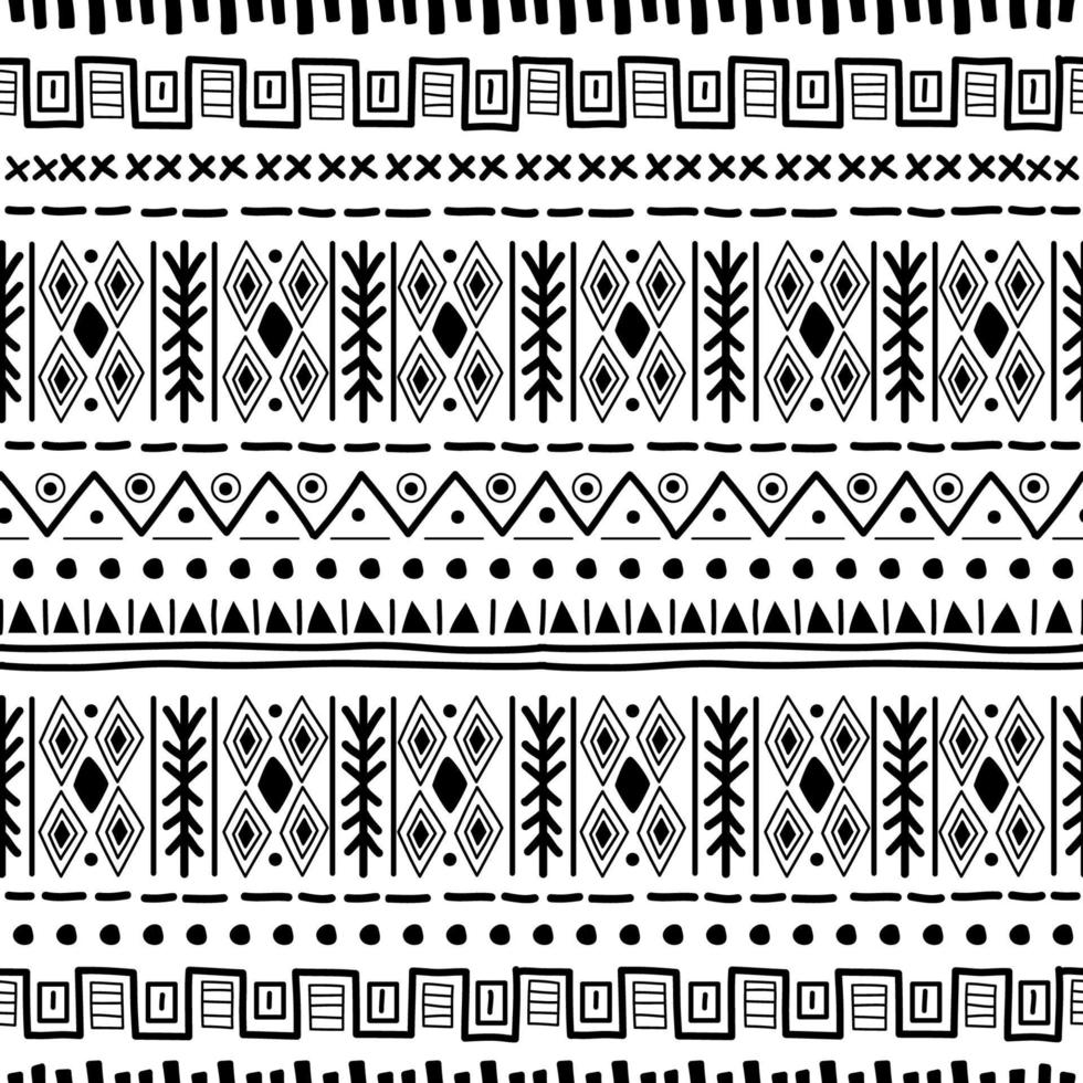 patrón sin costuras navajo. fondo ikat con textura de diseño tradicional vector