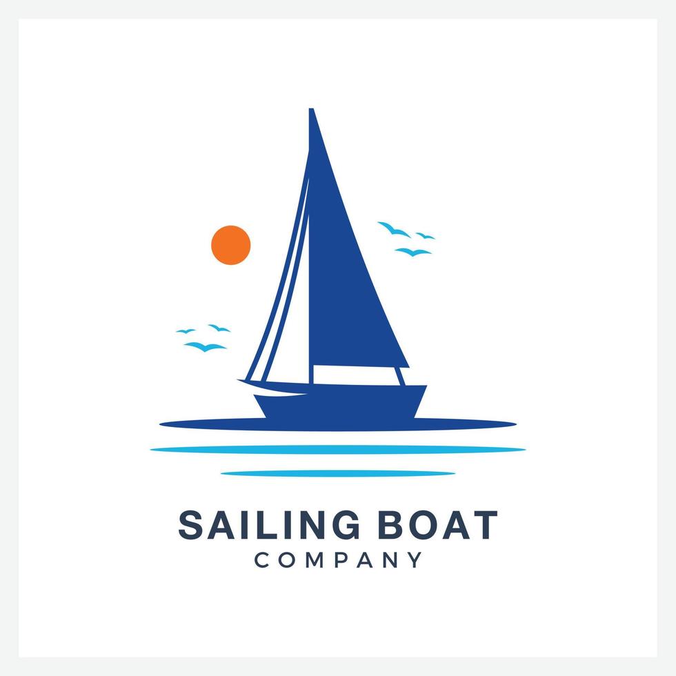 Boat Logo Design inspiration vector