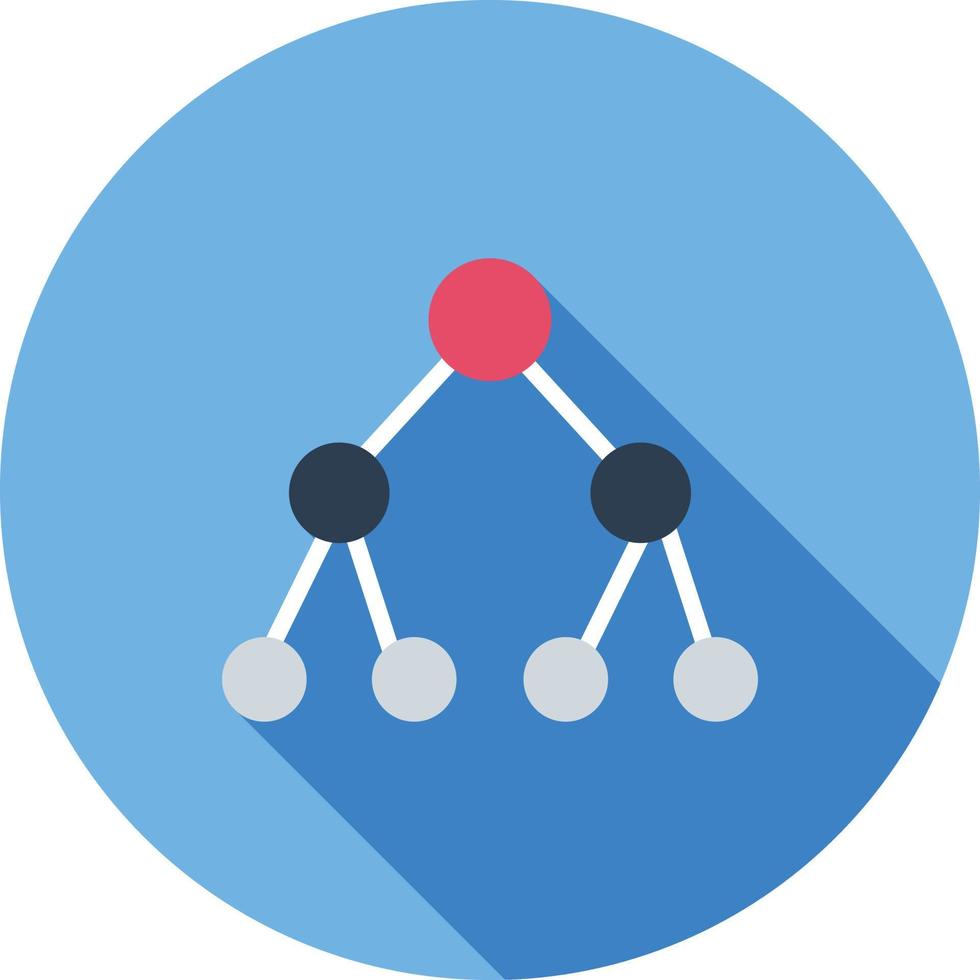 Web Convertion Flat Long Shadow Icon vector