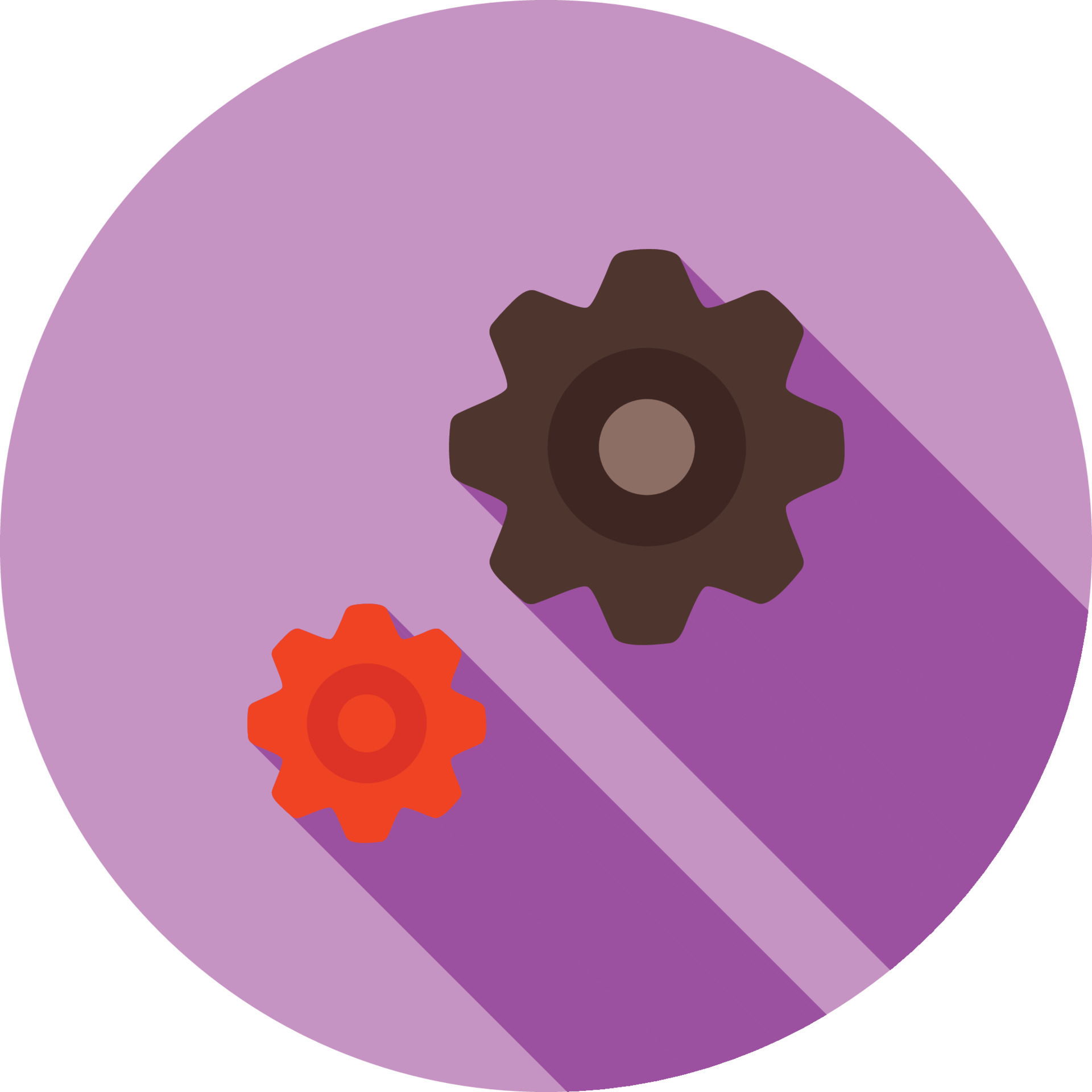 Hardware Setup Flat Long Shadow Icon 11267785 Vector Art at Vecteezy