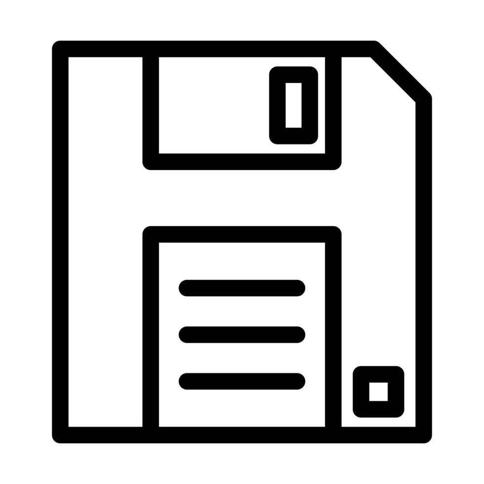 Floppy Disk Icon Design vector