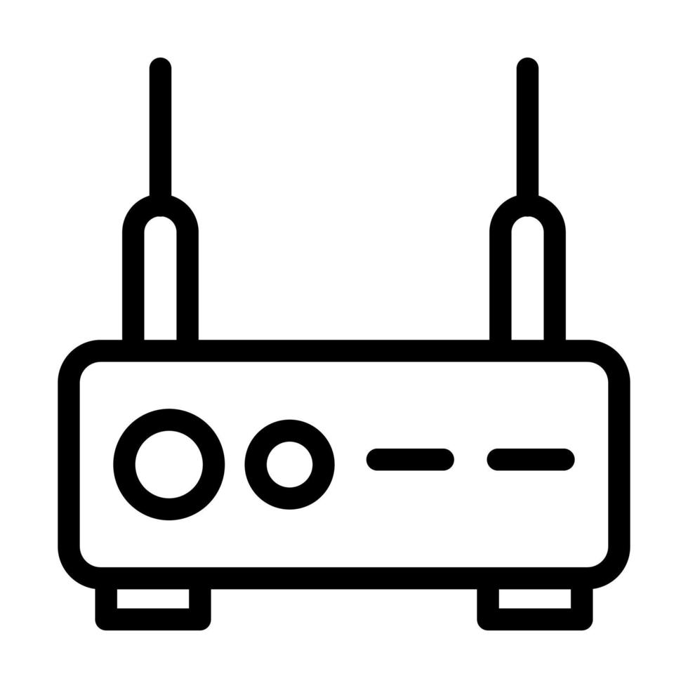 Modem Icon Design vector