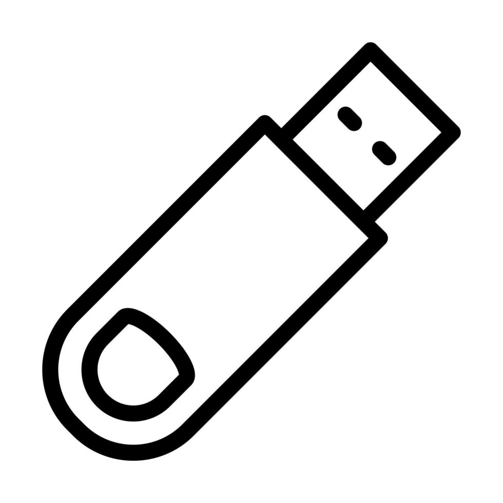 Usb Cable Icon Design vector