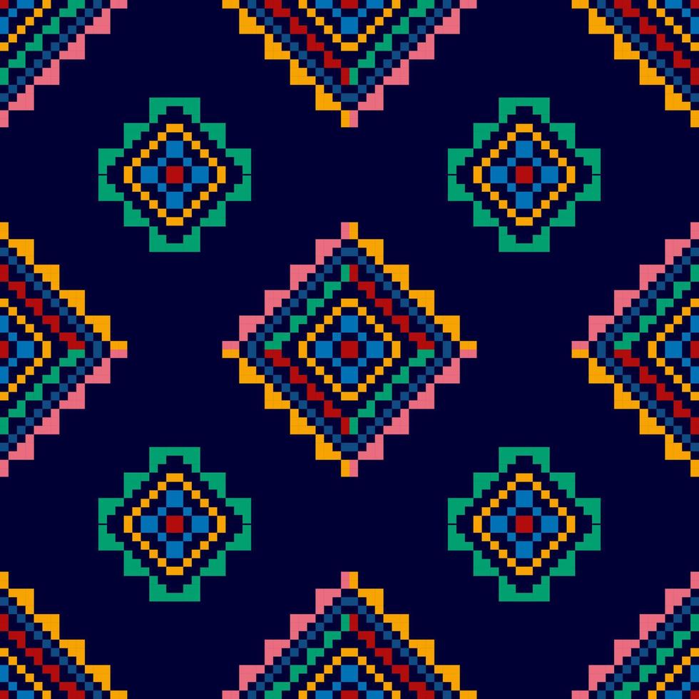 floral húngaro polaco moravo popular étnico diseño de patrones sin fisuras. alfombra de tela azteca boho mandalas decoración textil papel tapiz. vector de bordado tradicional de flor de motivo nativo tribal