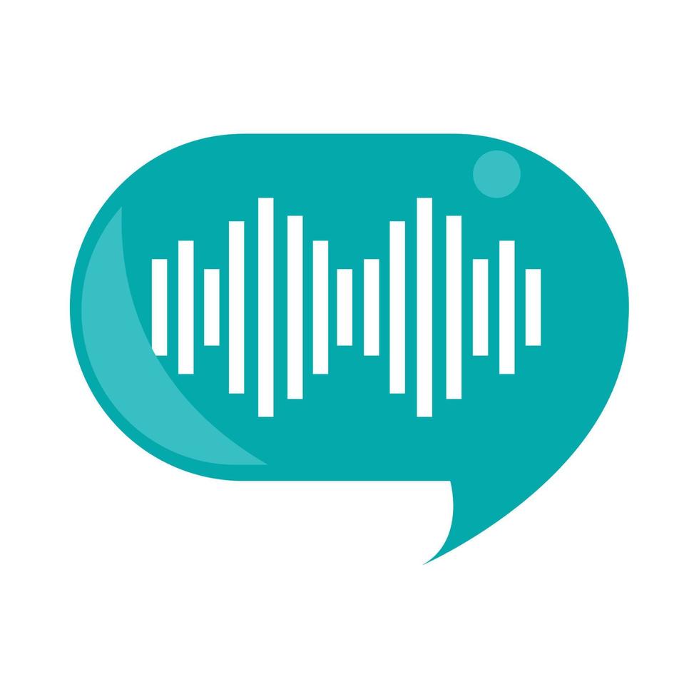 equalizer voice icon vector