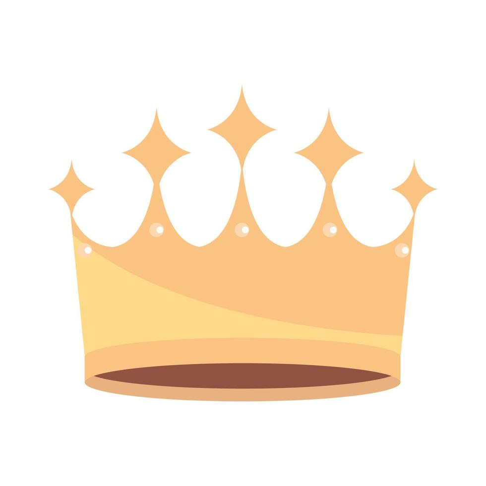 corona real del rey vector