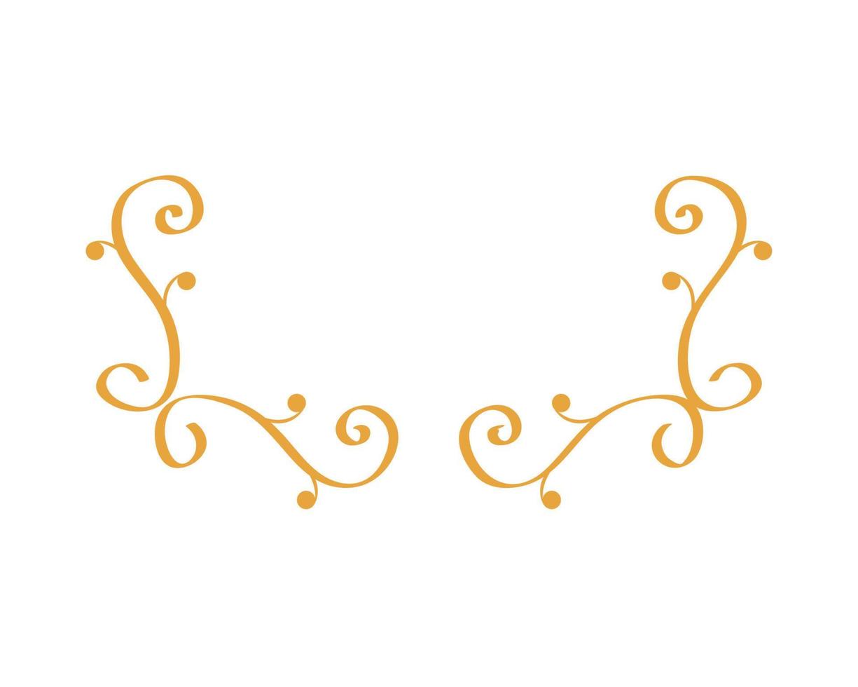 classic vintage ornament vector