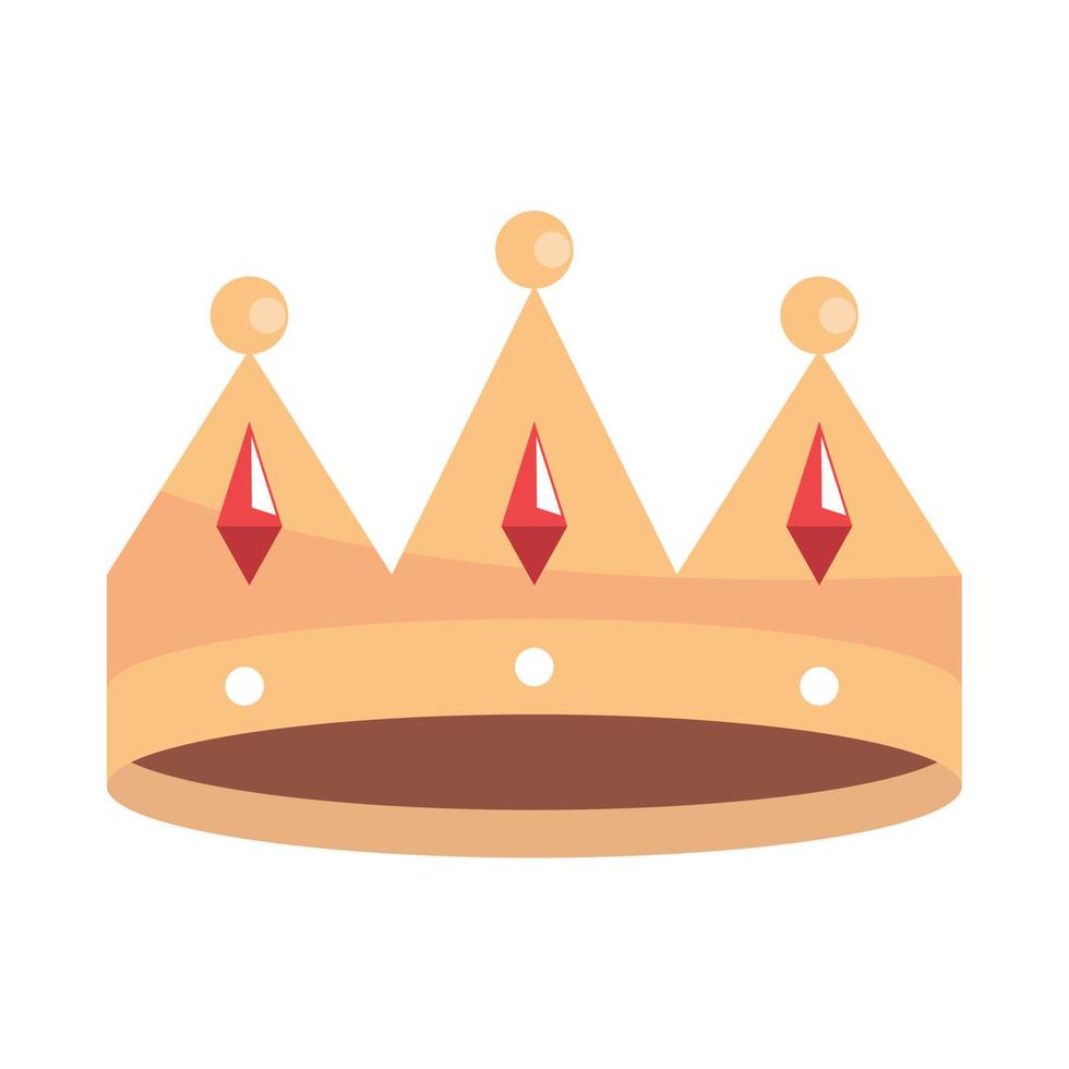 monarch crown king vector