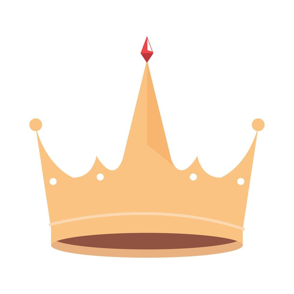 big gold crown vector