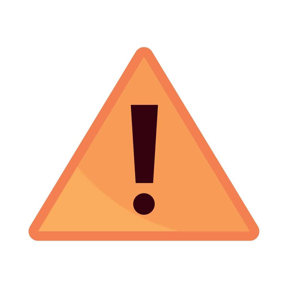 alert emergency sign vector