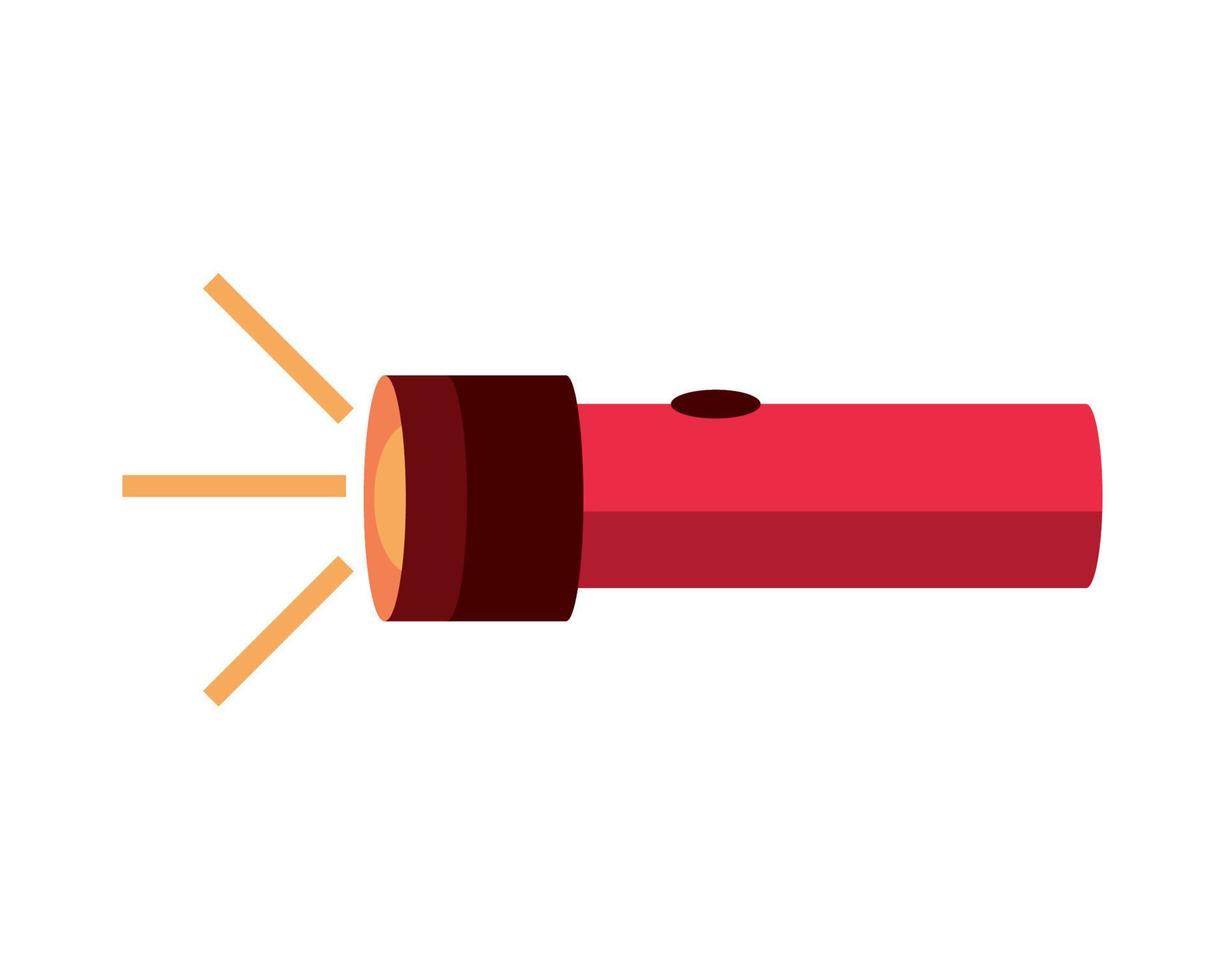 flashlight icon isolated vector
