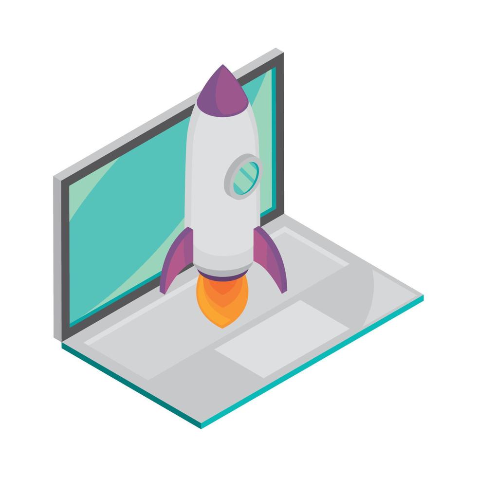 start up business, concept vector