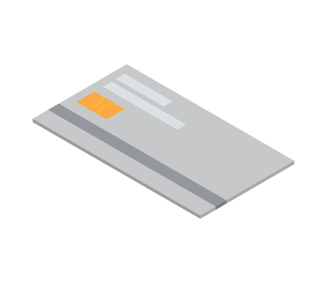 bank credit card vector
