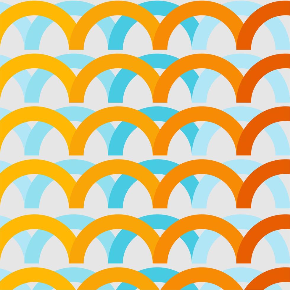 BACKGROUND, GEOMETRY HALF CIRCLE STYLE vector