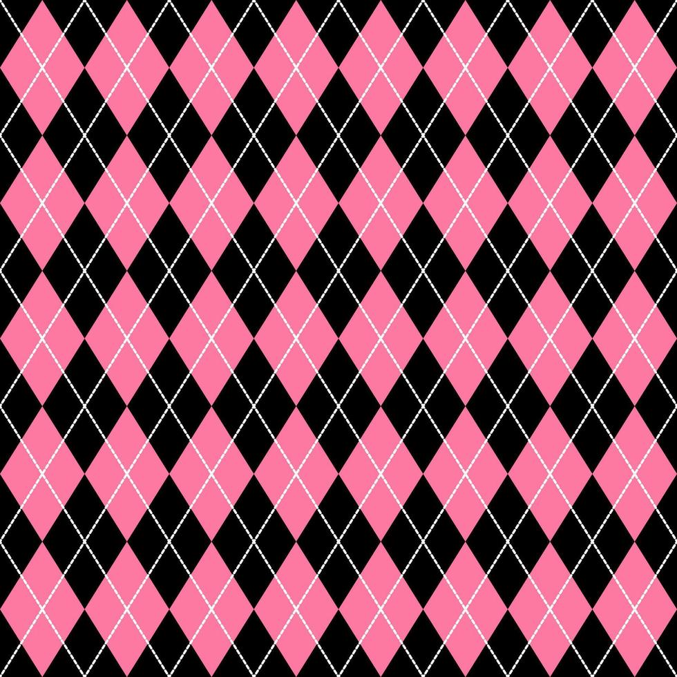 Argyle pattern seamless background. Vector. vector