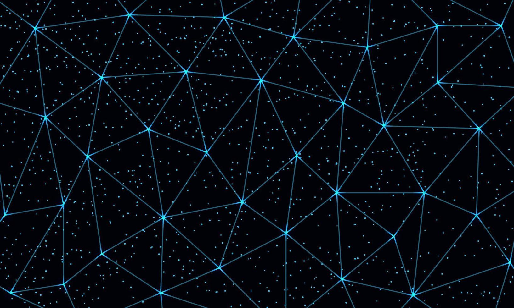 Abstract background made from lines and triangles. Low poly style design. vector
