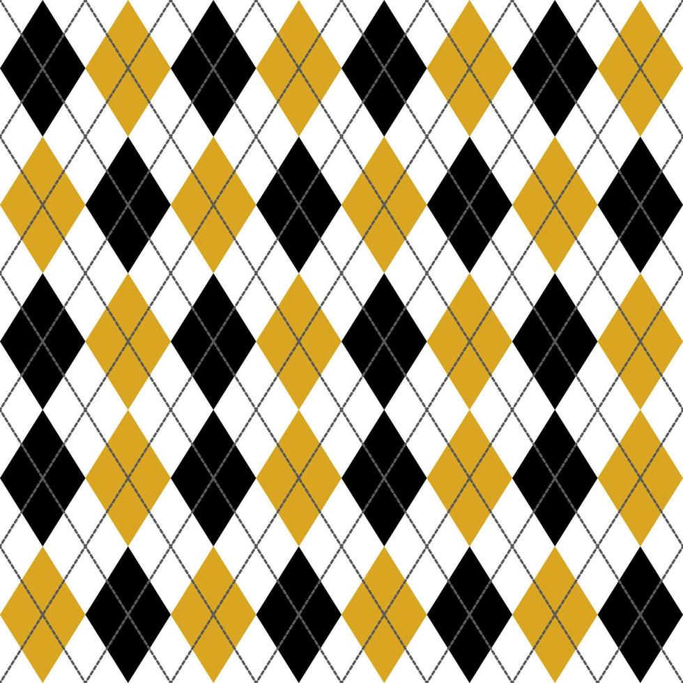 Argyle pattern seamless background. Vector. vector