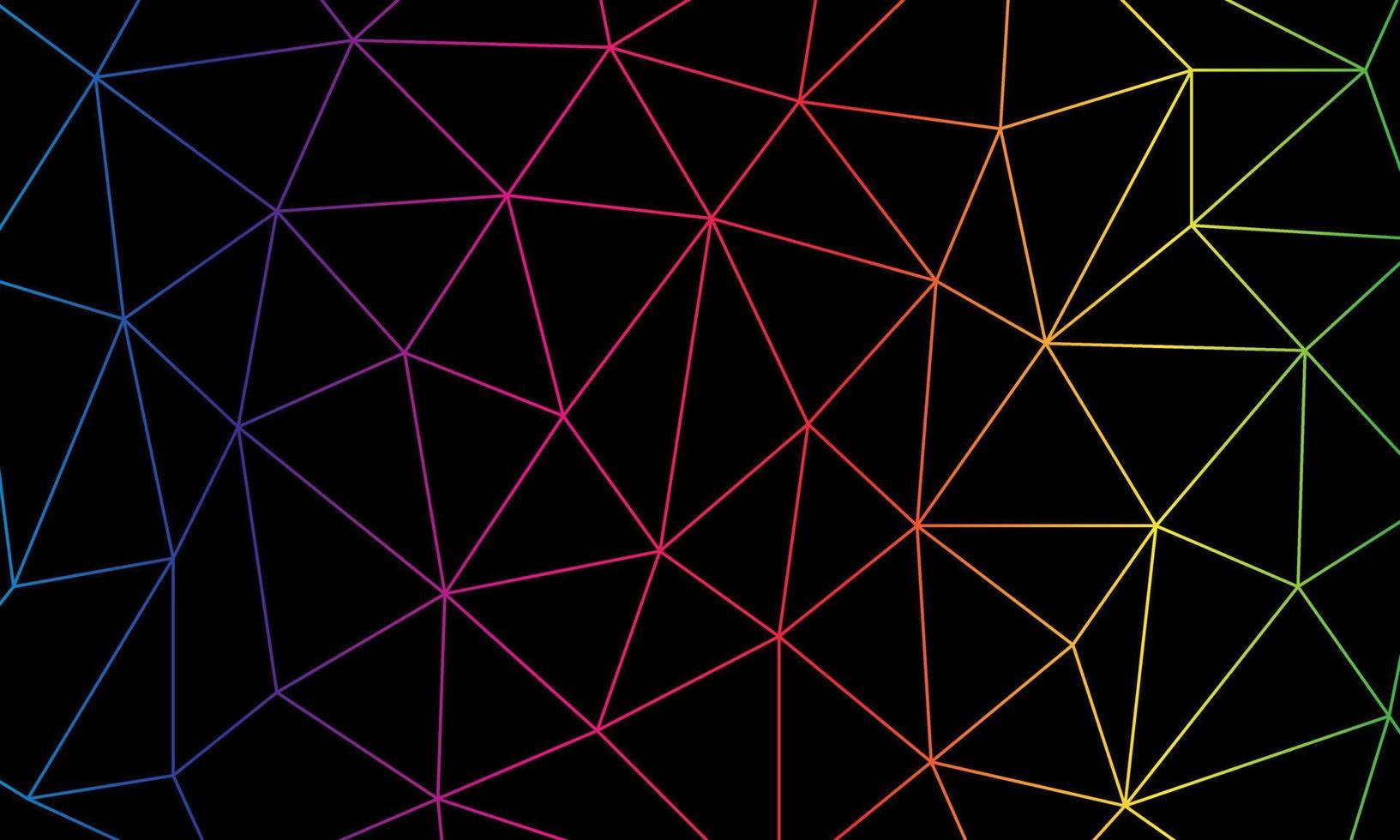 Abstract digital background of points and lines. Glowing plexus. vector