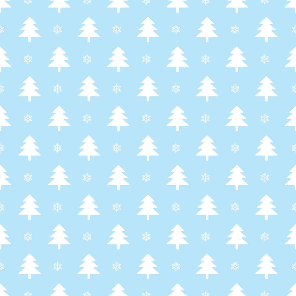 Christmas tree seamless vector patterns.Winter holidays print.