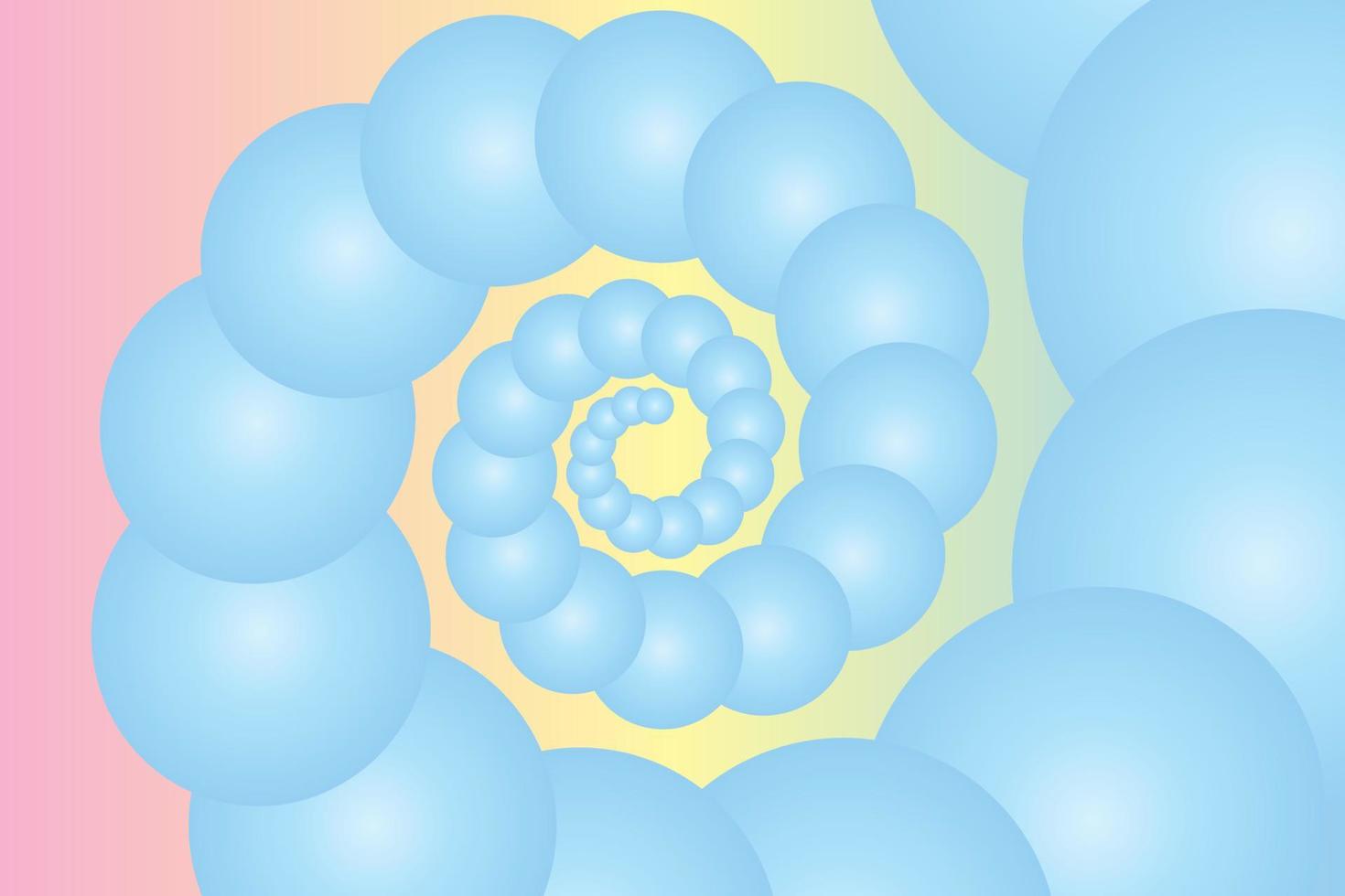 Abstract spiral background. Vector illustration.