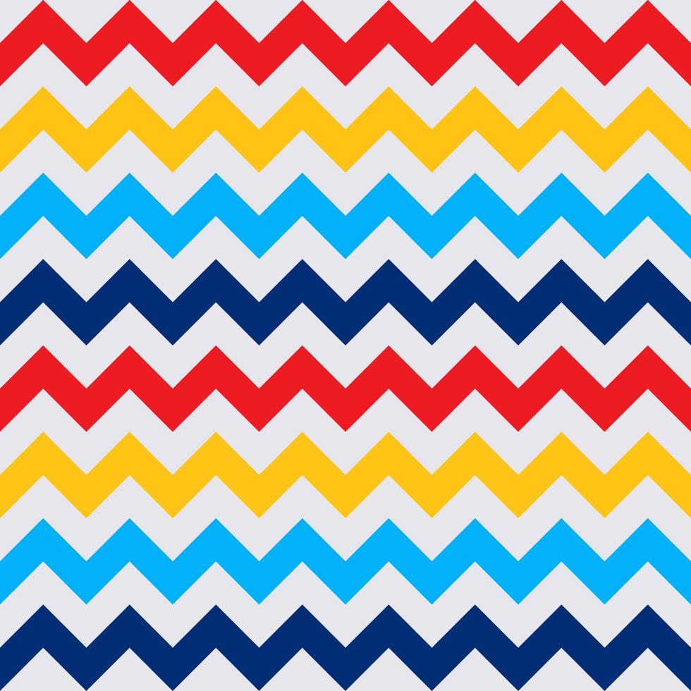 Abstract geometric zigzag texture. Vector illustration. Seamless pattern.