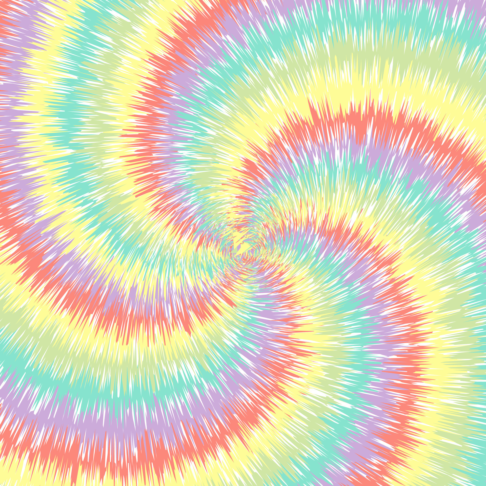 Pastel Rainbow Tie Dye Background