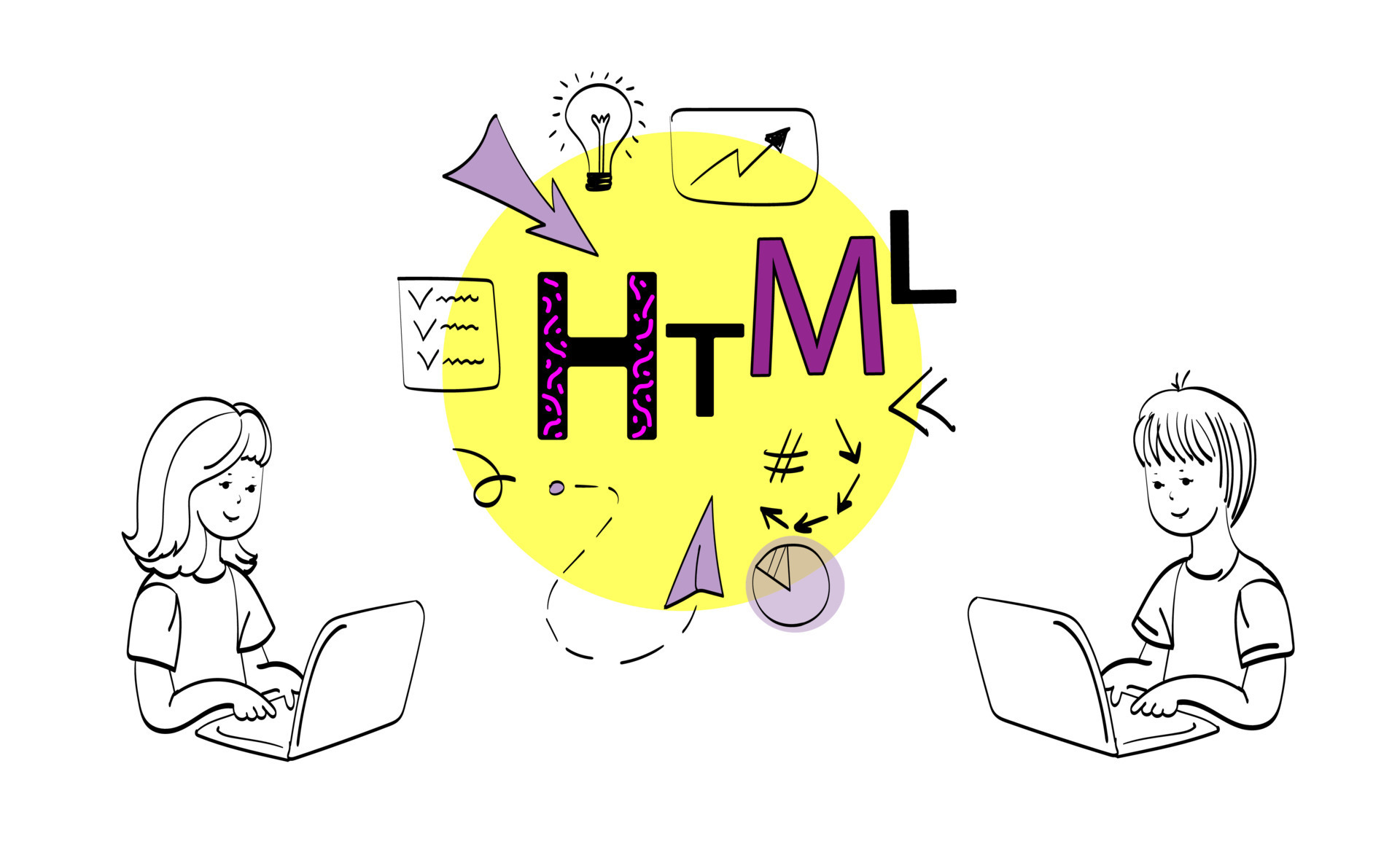 Kids coding education concept. Childrens Code school. Vector