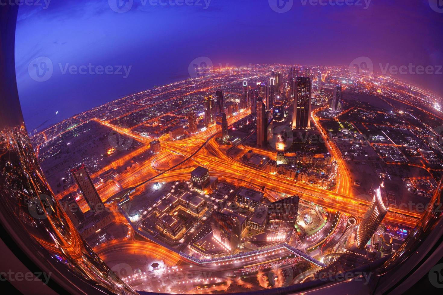 Dubai skyline view photo