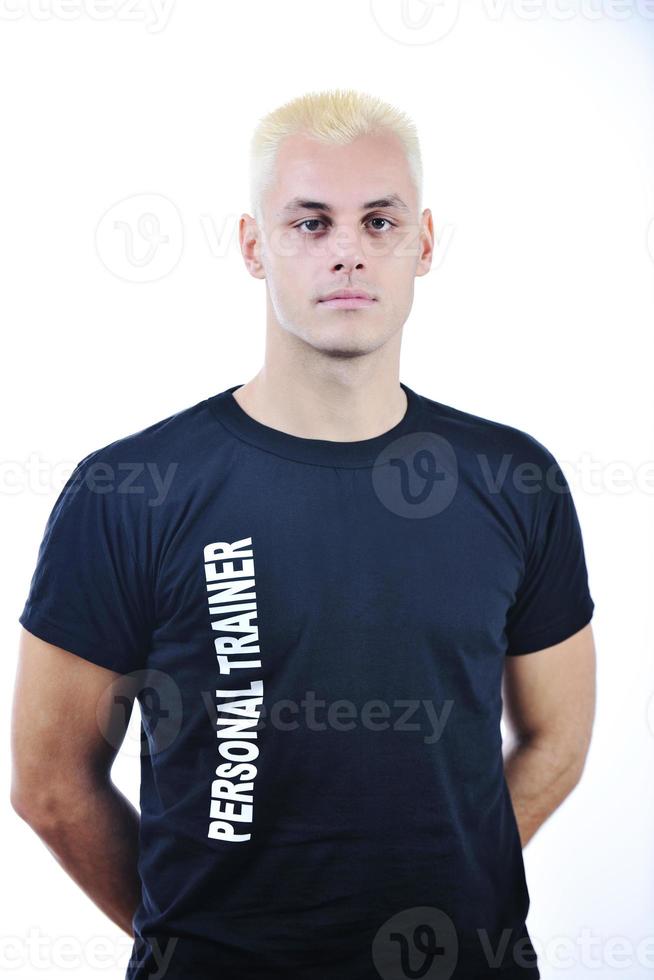 personal trainer man photo