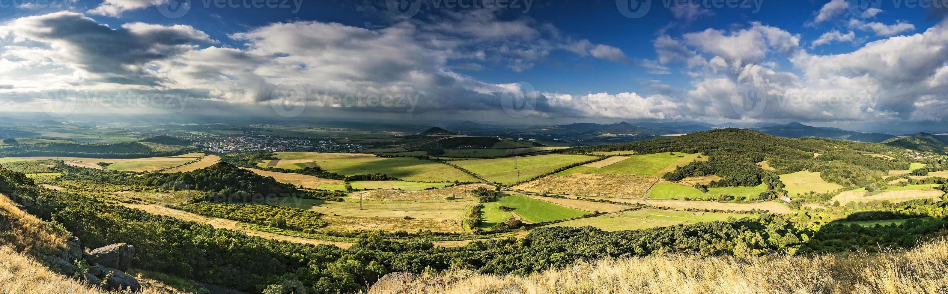 Landscape Litomerice from Czech Republic photo