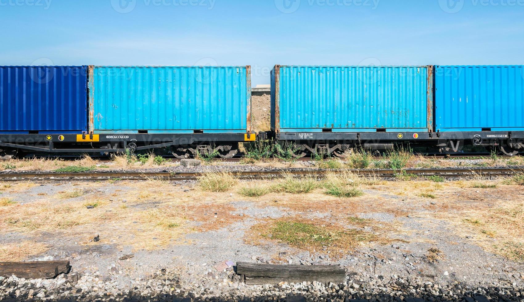 The container wagon photo