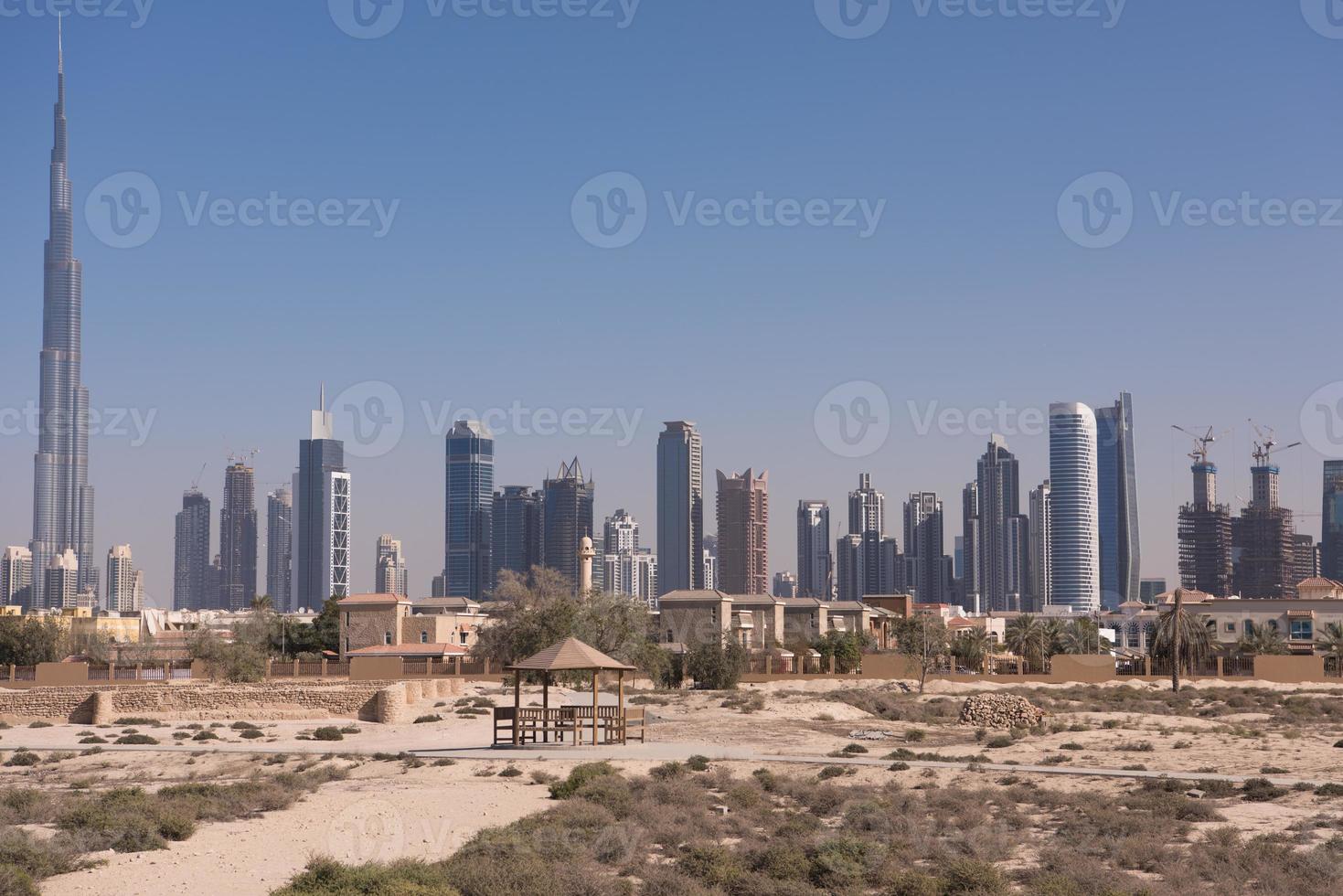 Panorama Dubai city photo