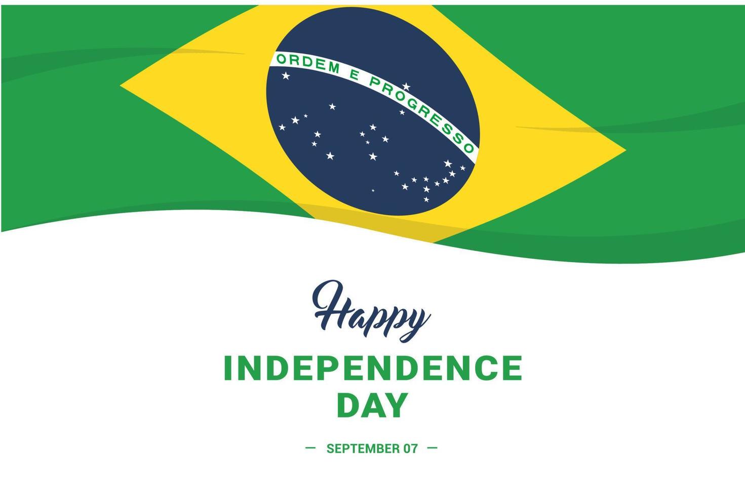 Brazil Independence Day vector