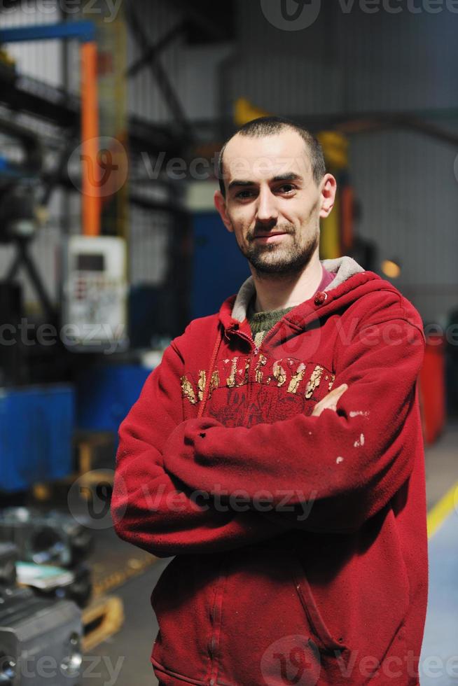 industry workers people in factory photo