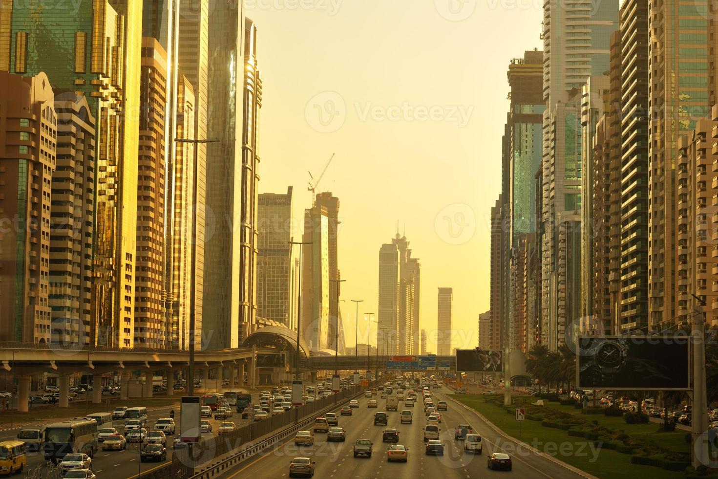 city traffic view photo